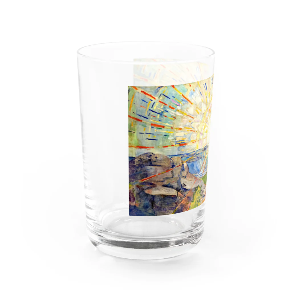 世界美術商店の太陽 / The Sun Water Glass :left