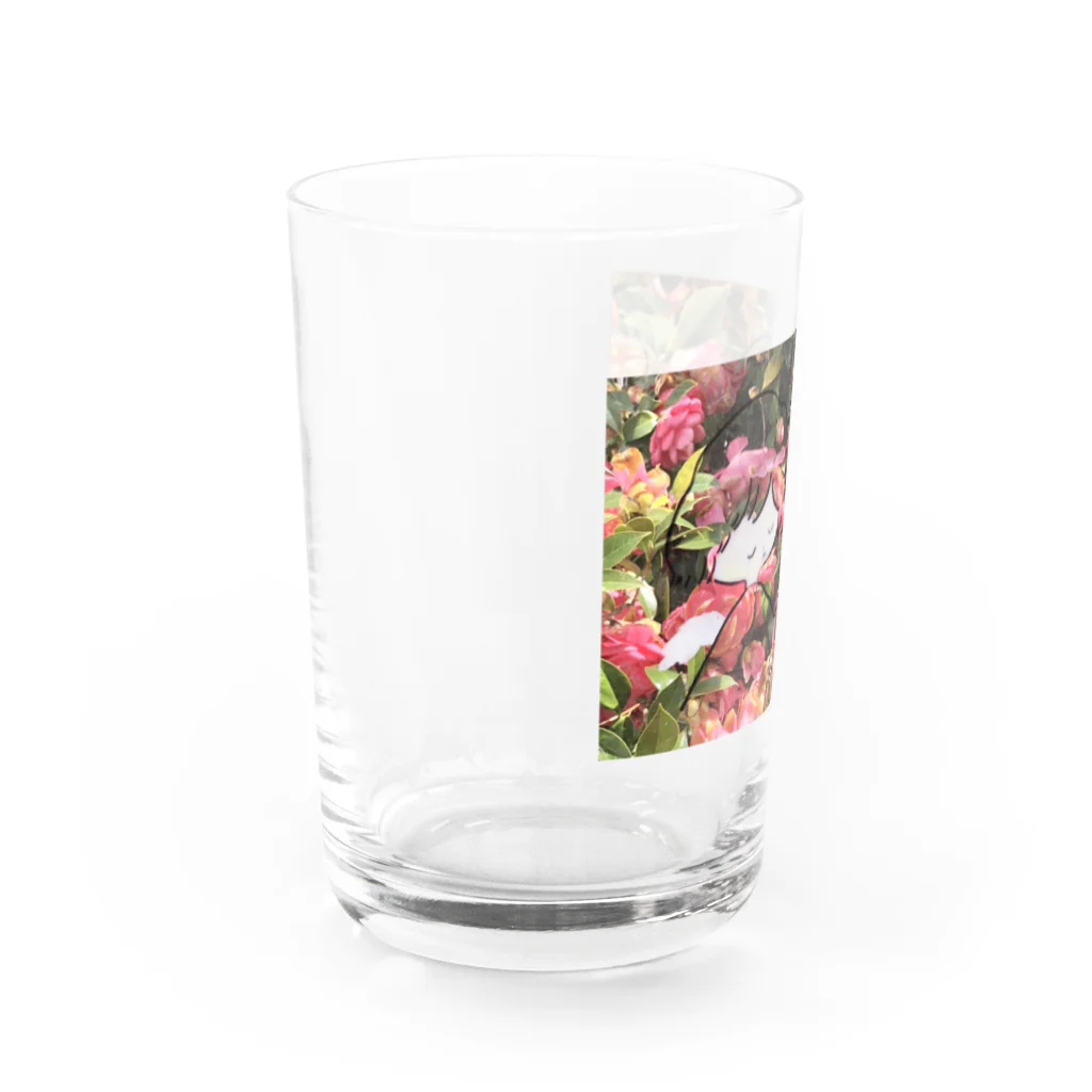 くりうあずさのそばにいる天使 Water Glass :left