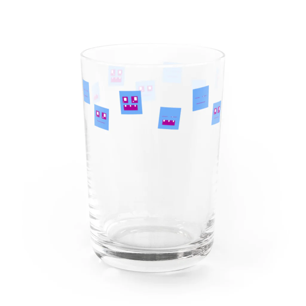 喧詩いろはのいちょごグラス Water Glass :left