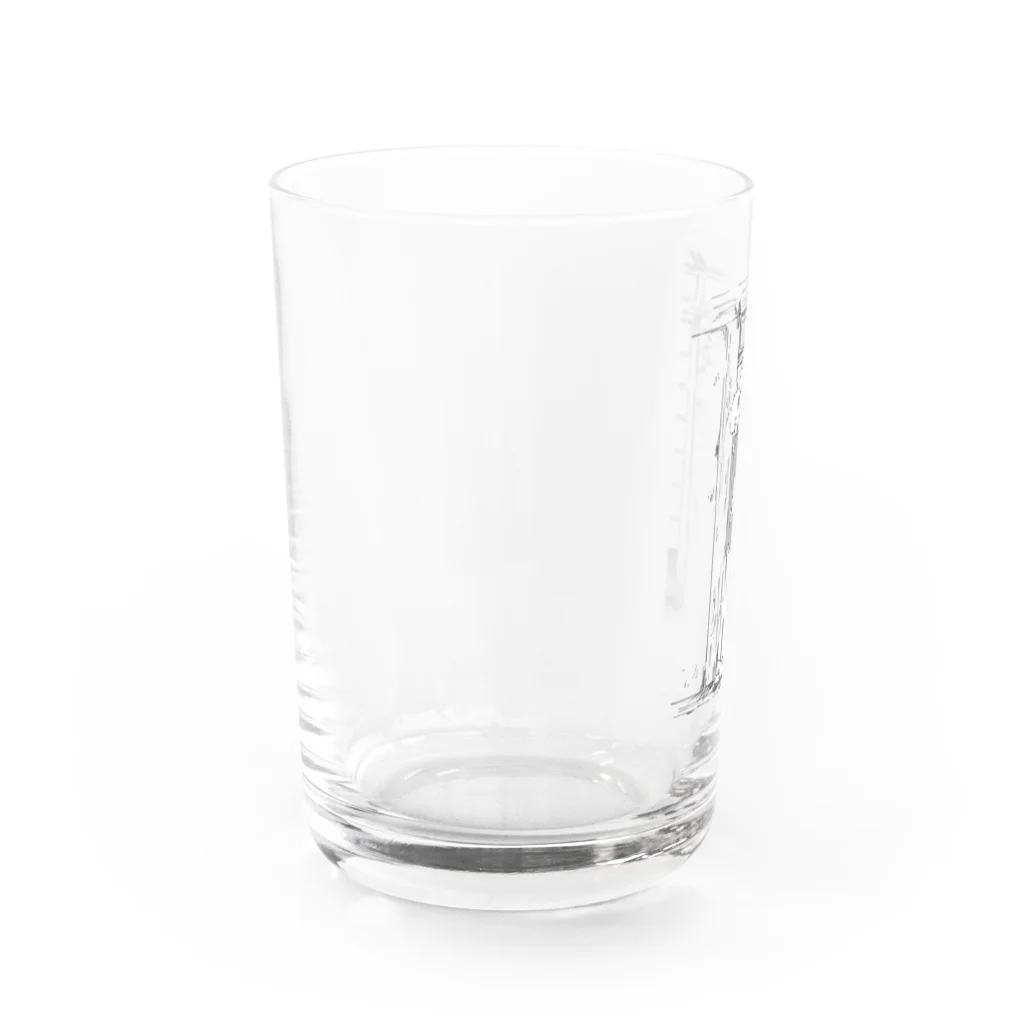 MilkxFilmのイチャイチャの絵 Water Glass :left