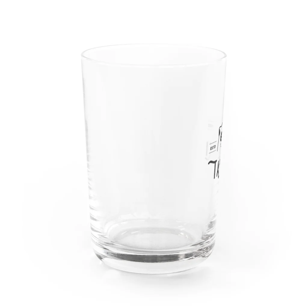 mogura_tanukiのtanuki_vintage01 Water Glass :left