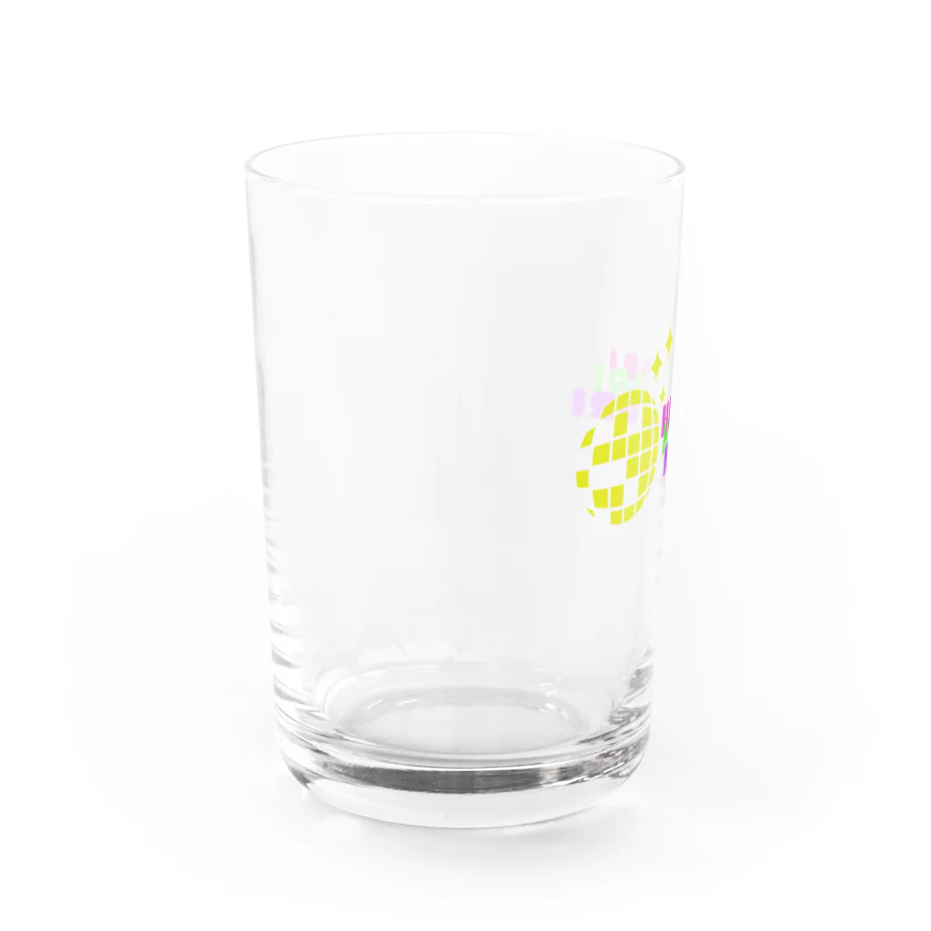 💓にっこり💓の日和とミラーボール Water Glass :left