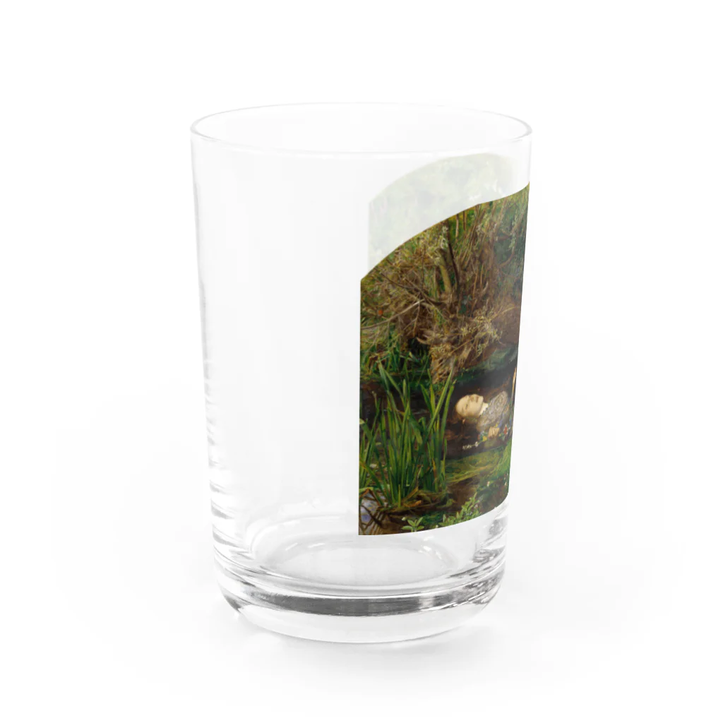 世界美術商店のオフィーリア / Ophelia Water Glass :left