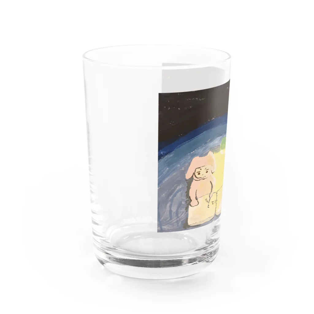 shiwon art worksの徹夜 Water Glass :left