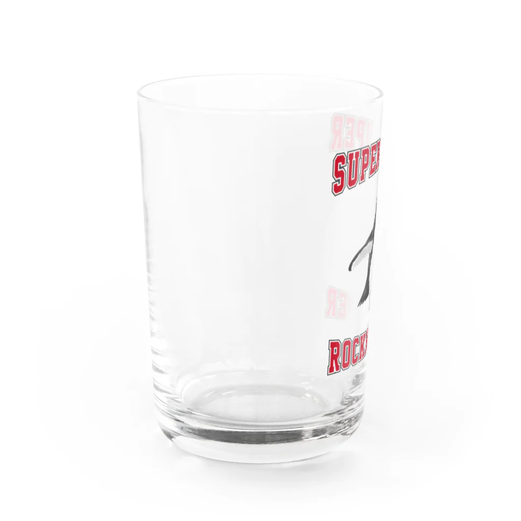 Icchy ぺものづくりのSUPER DUPER ROCKHOPPER Water Glass :left