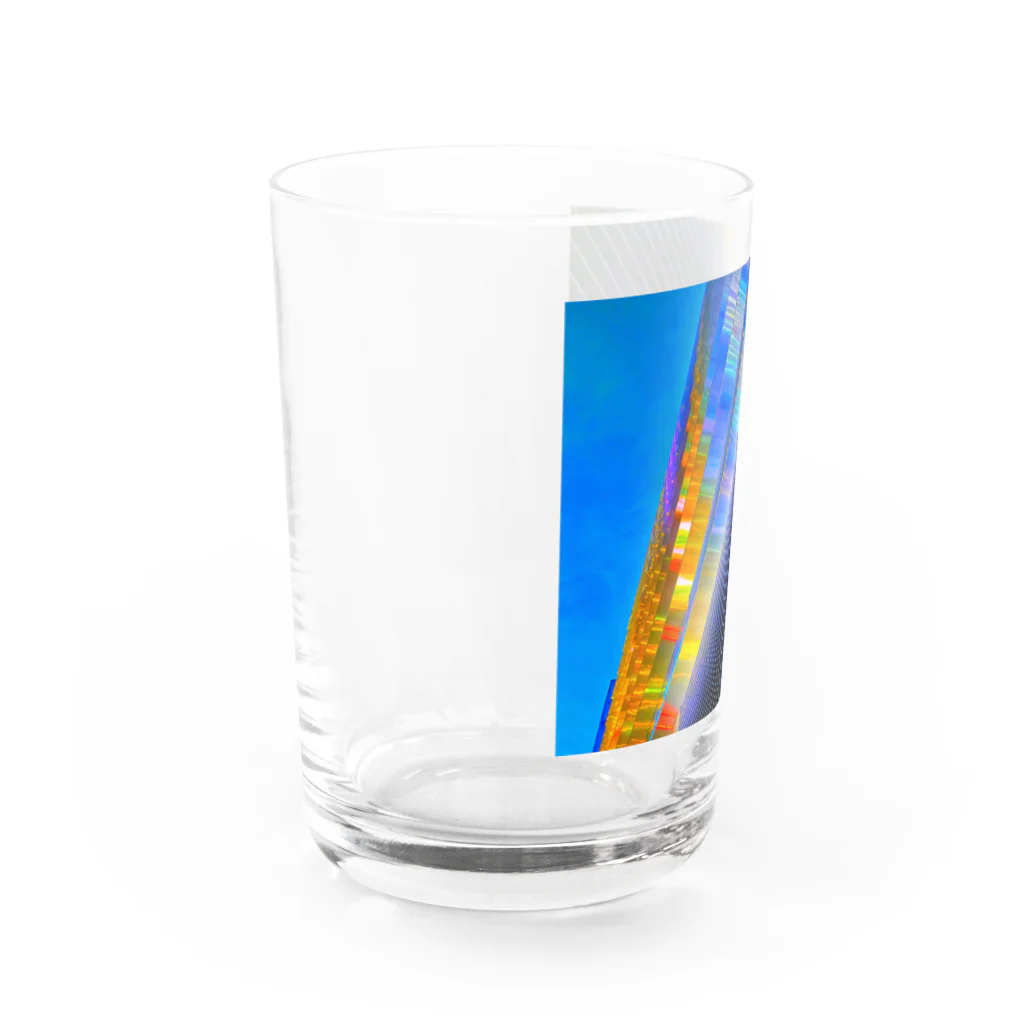 tokyo_a_wの中央区の空 Water Glass :left