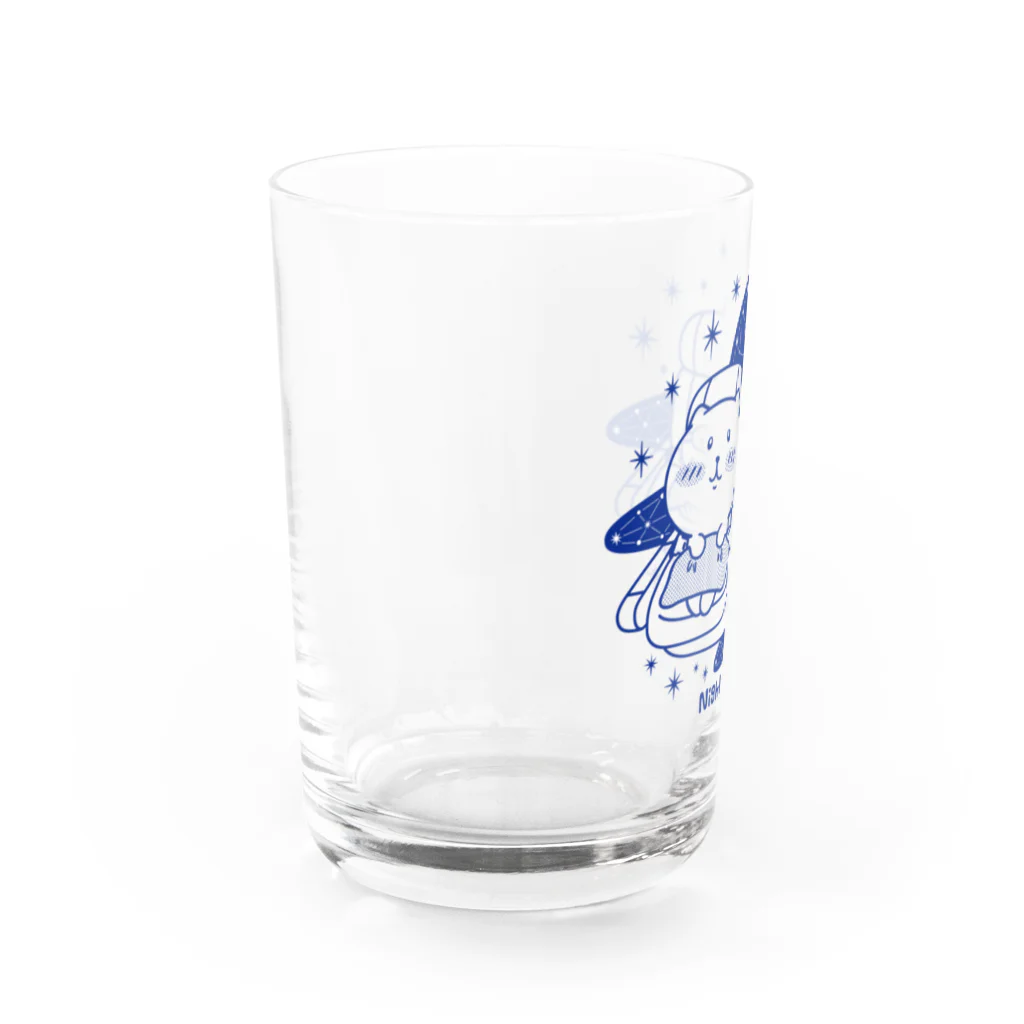 pinholeの夜間飛行☆グッズ Water Glass :left