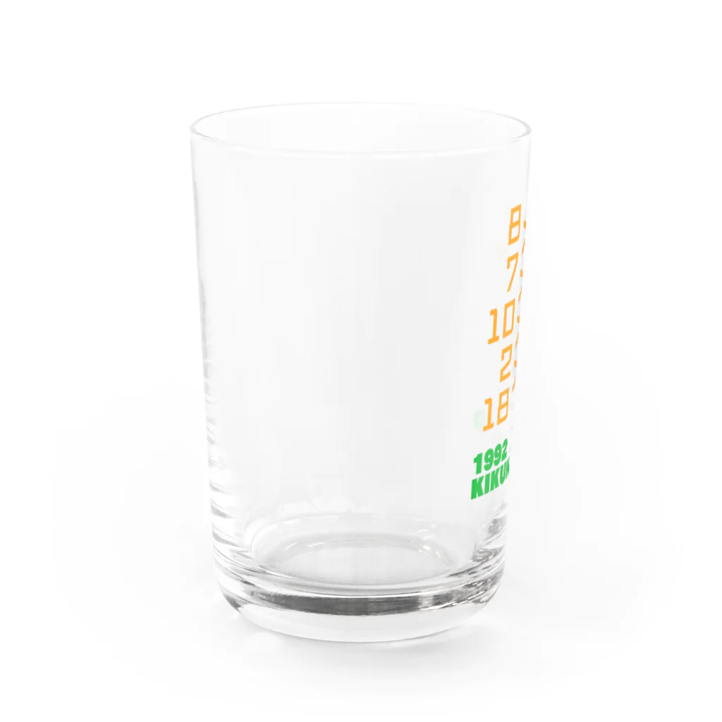 馬屋(ばや)の1992 KIKUKA SHO Water Glass :left