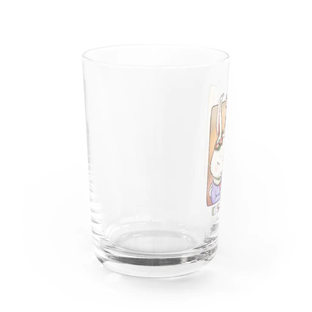 fusususuのうさぎ Water Glass :left