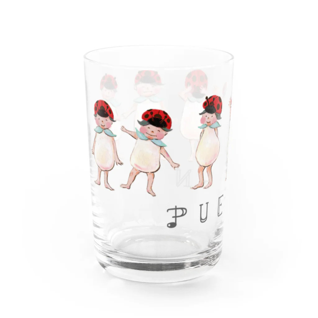 えりちゃんのテントウムシーズグラス Water Glass :left