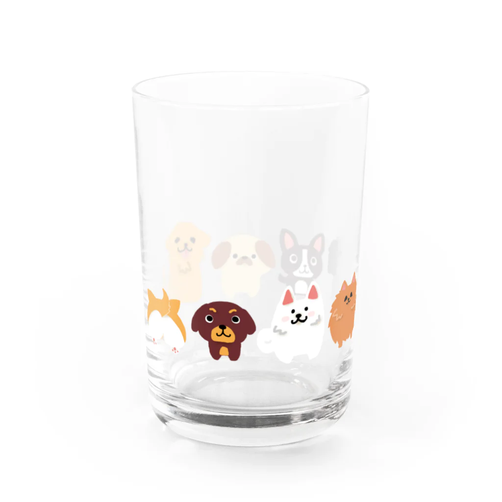 泰楽小櫻のミニワンワン’S Water Glass :left