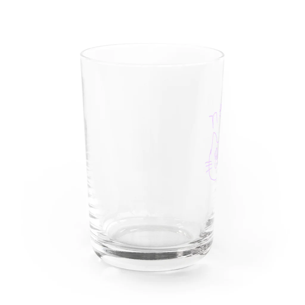 ゆるデザイン shopのゆるにゃんこ Water Glass :left