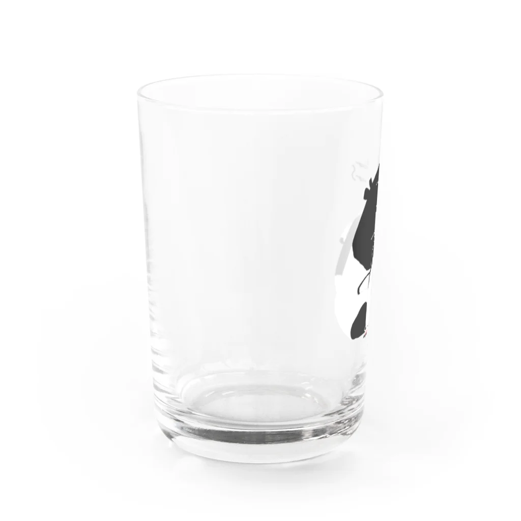 It is Tomfy here.のしろくろズ Water Glass :left