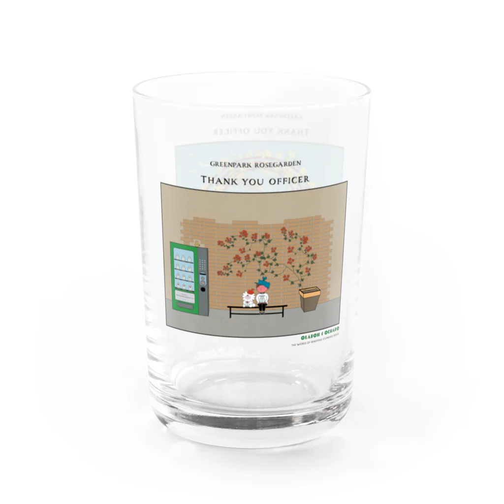 NOBLEROSEGRAFFITIのバラ友会 記念グッズ Water Glass :left