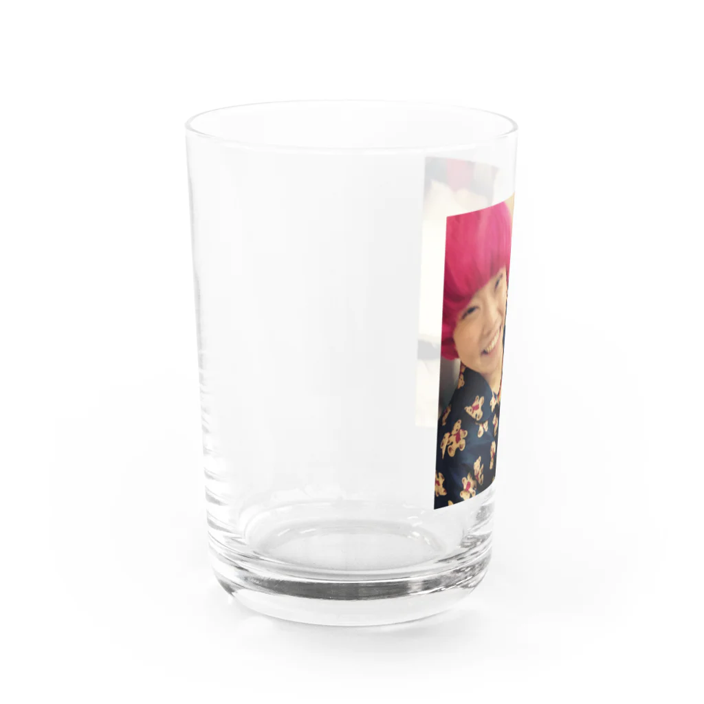 Baby Blue のyeh kinoko - pink - Water Glass :left