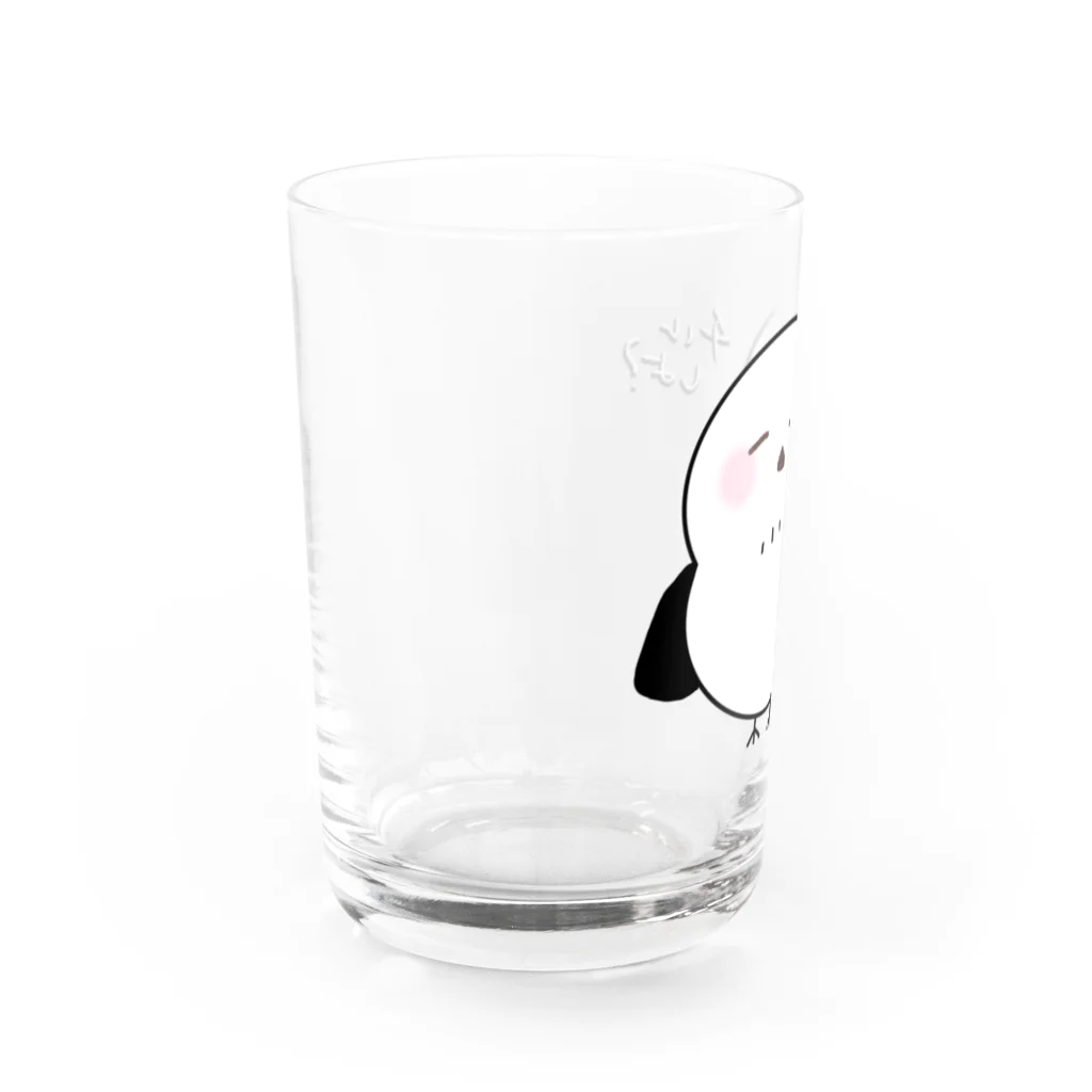 たまぺんしょっぷのチルしよ？ゆるシマエナガ Water Glass :left