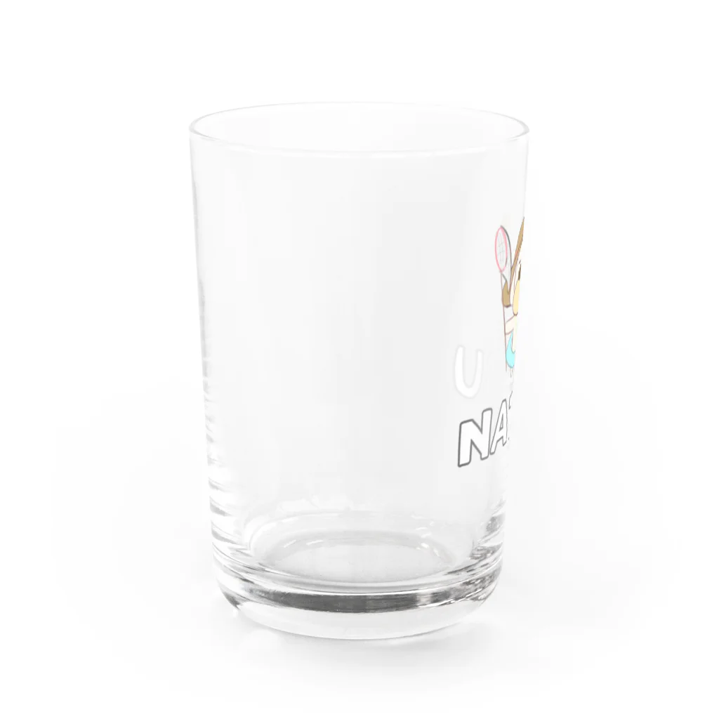 おもちまるの夏のゆるい犬 Water Glass :left