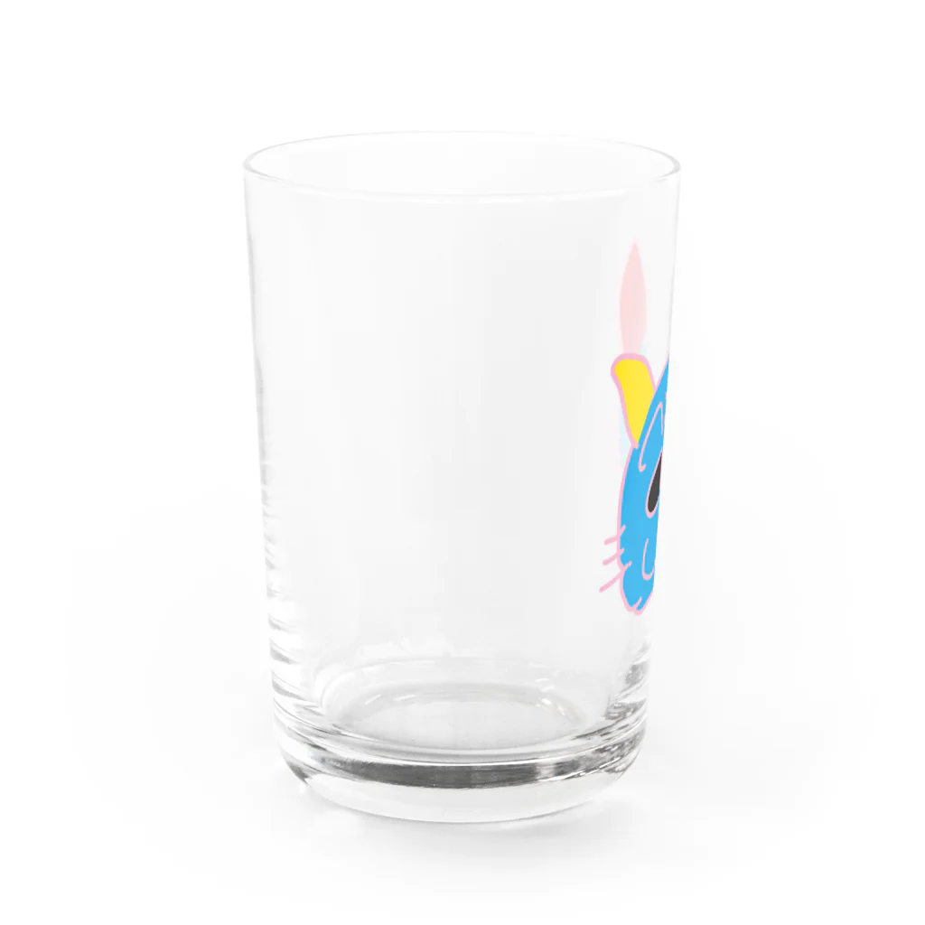 Sochanの猫のにこにこ -Smile Cat- Water Glass :left