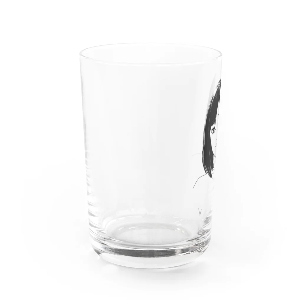 artmyontaの大人のお姉さん Water Glass :left