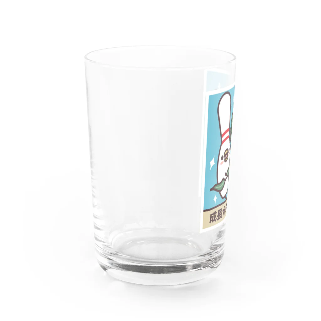 たまゆきショップのボウリング　成長かぶ Water Glass :left