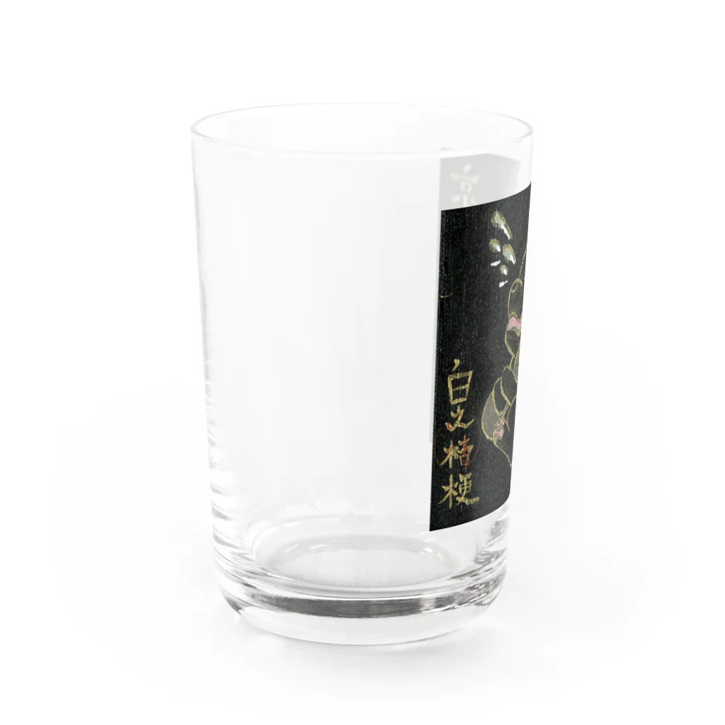 白野桔梗のお狐様ダッシュ•ヤモさんダッシュ Water Glass :left