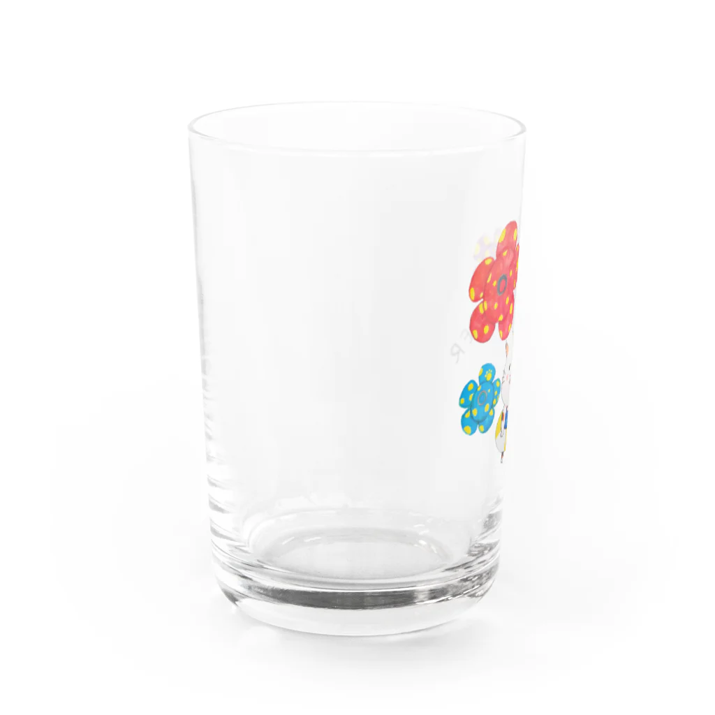 きーのお店のなんかゆるいみけねことwonder Water Glass :left