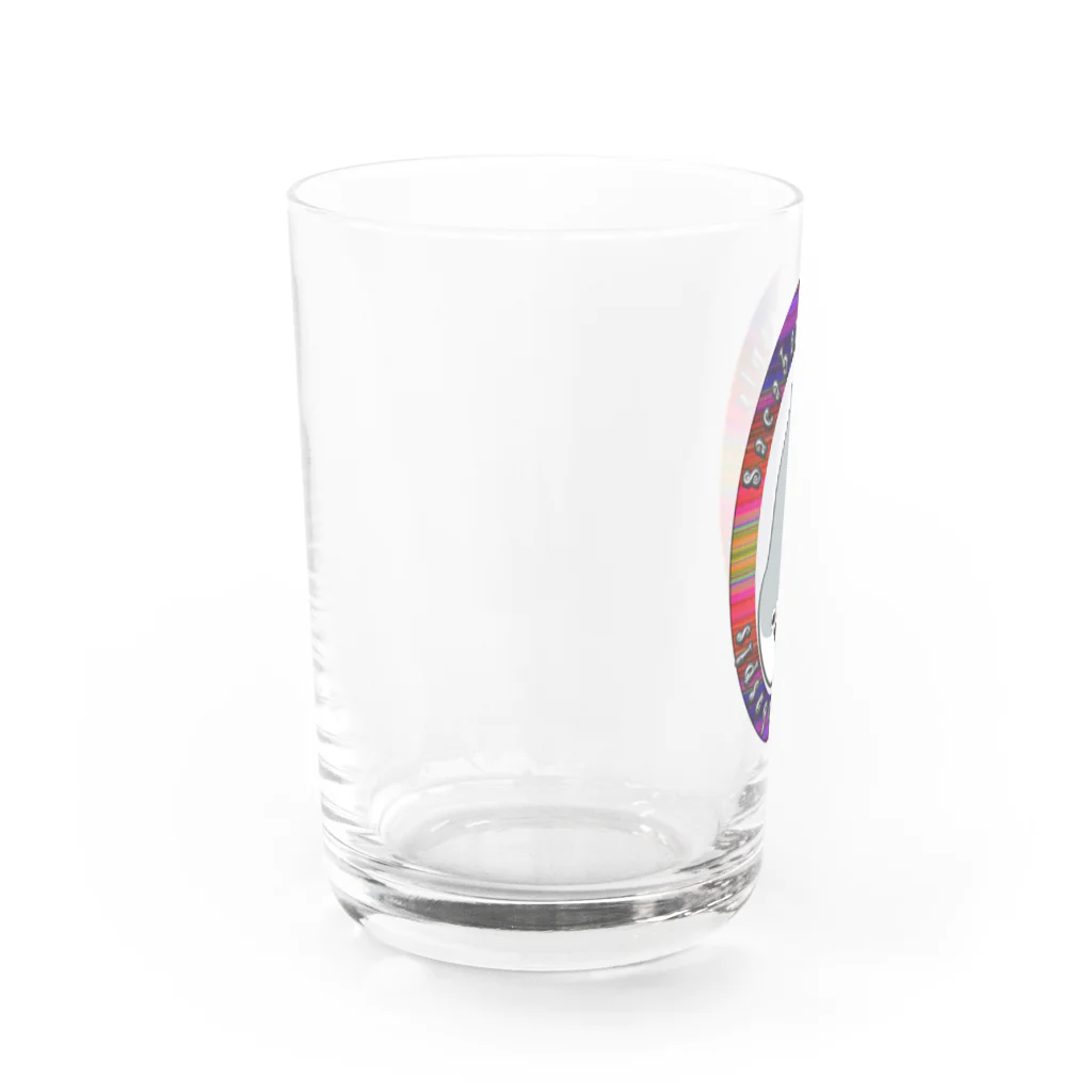 PALA's SHOP　cool、シュール、古風、和風、のSacabambaspis 「サカバンバスピス」 ◆ Water Glass :left