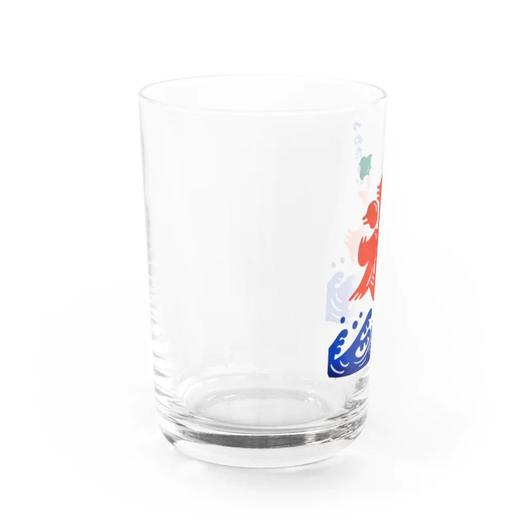 たまごシスターズのかき氷 Water Glass :left