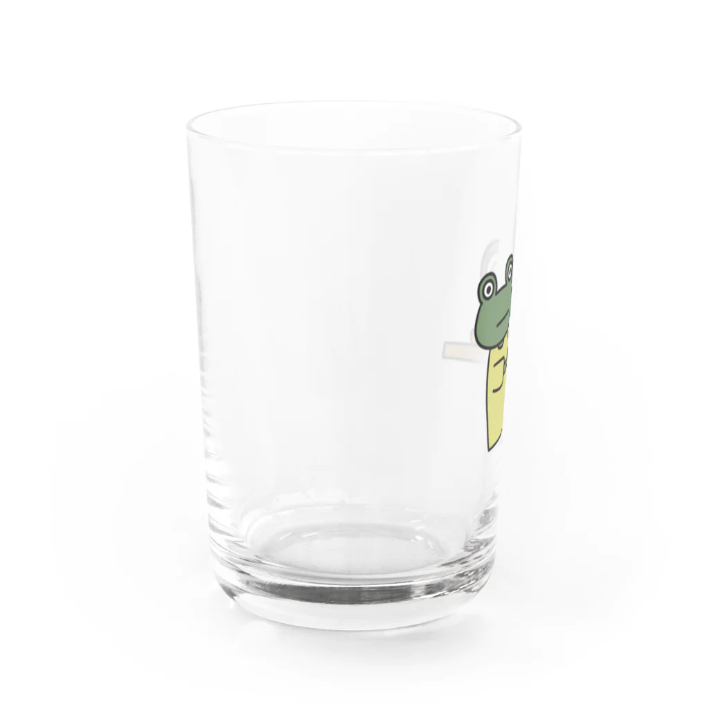 かえるちゃんのかえるくん料理をする。🍳 Water Glass :left