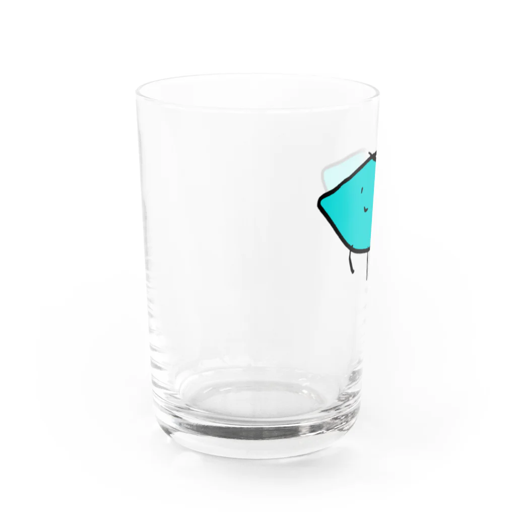 okaochanのおかおかれー Water Glass :left