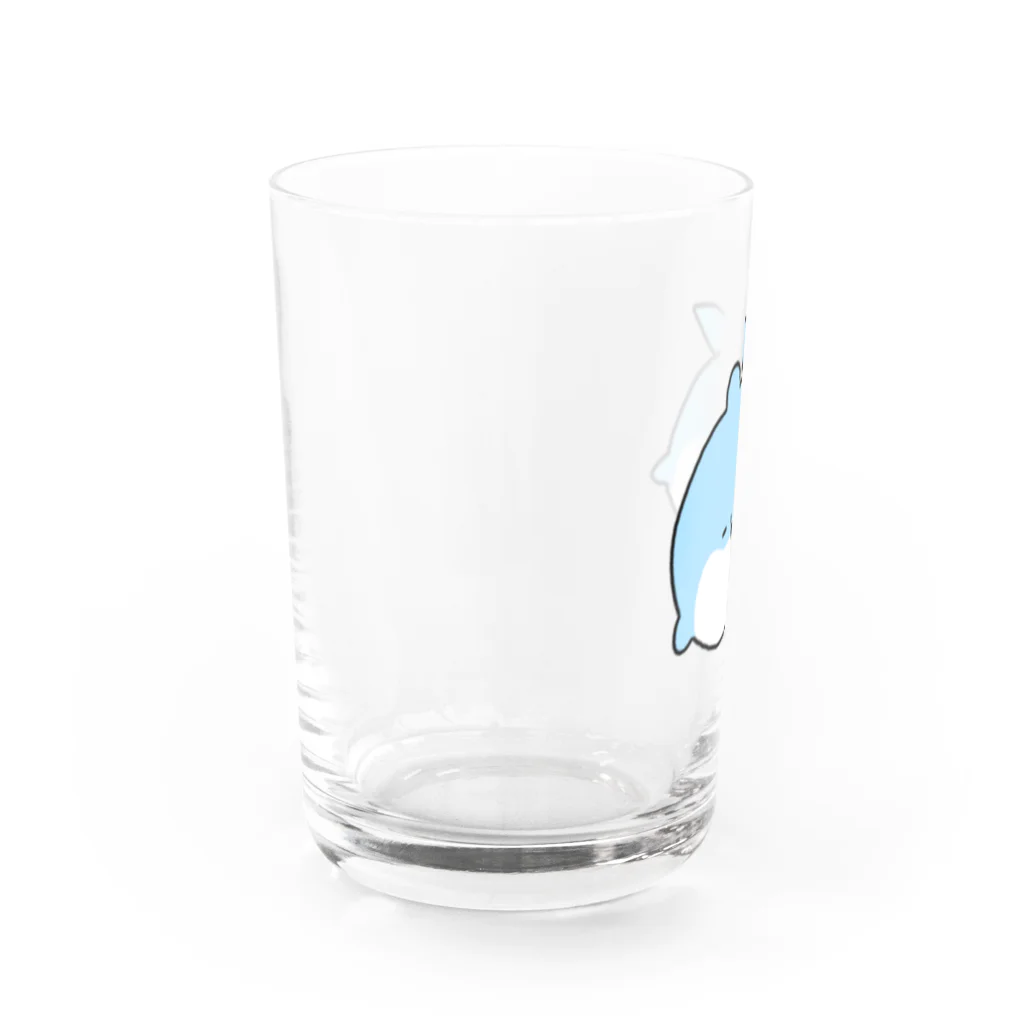 はるか公式ショップのどるぴー Water Glass :left