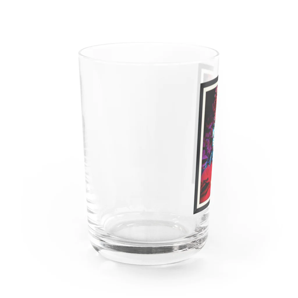 R&N Photographyのカトリーナとポインセチア｜死者の日・日本のカトリーナ Water Glass :left