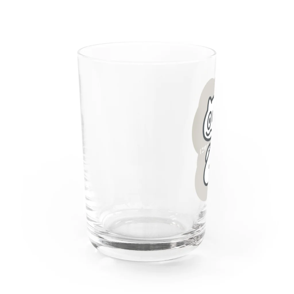 イラスト MONYAAT のへびにゃーん Water Glass :left