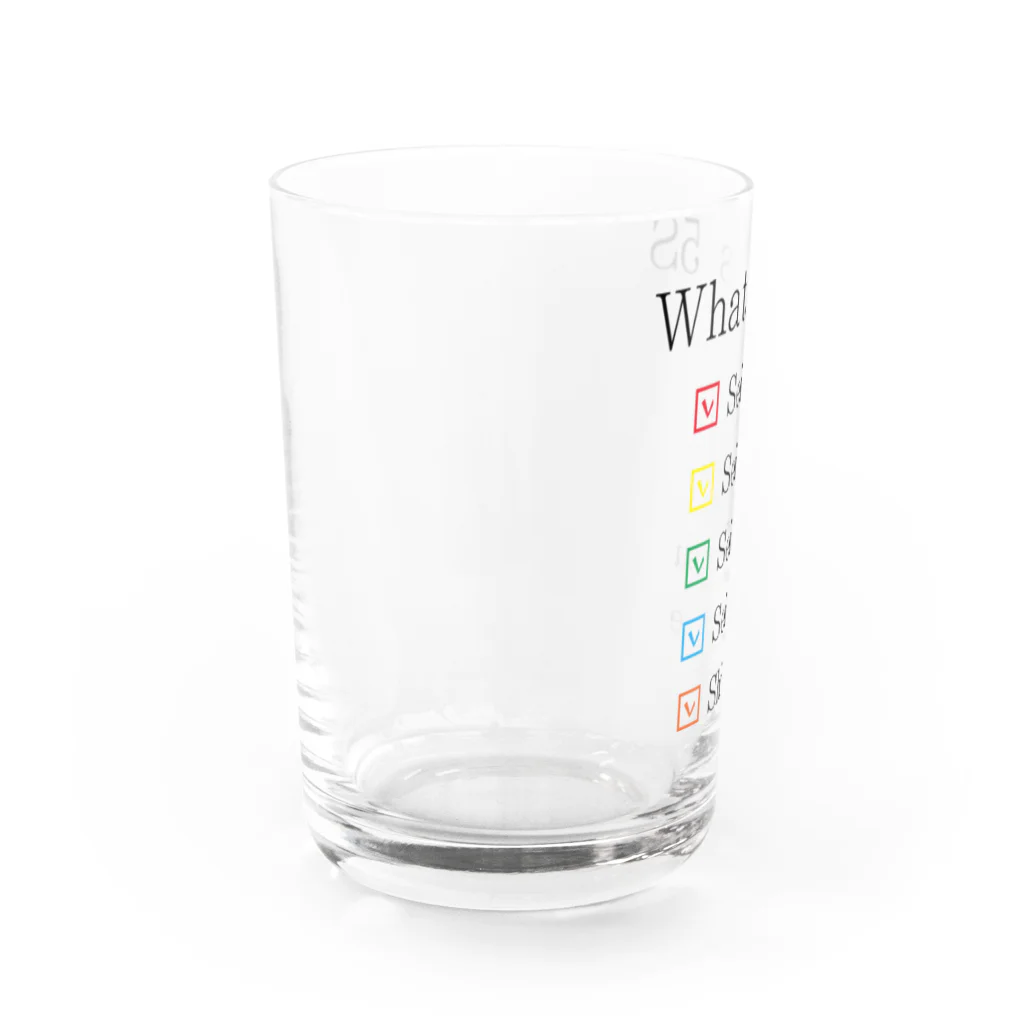 Radical Artistry Studioの5S色彩行動 Water Glass :left