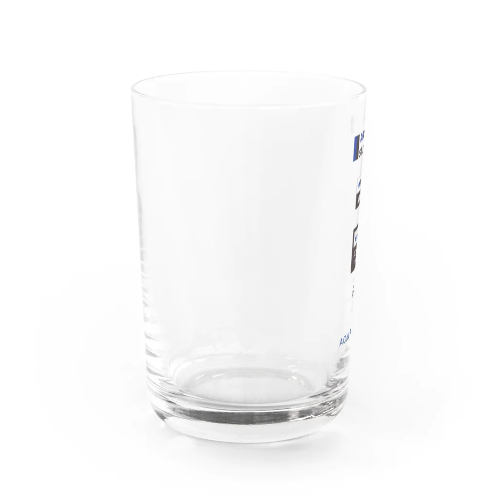 aokurostudioのAOKUROstudio LINE LOGO SERIES Water Glass :left