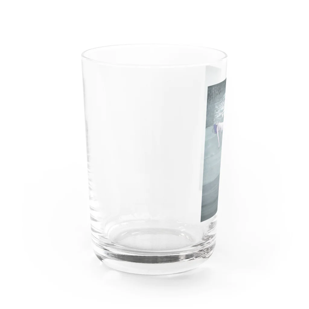 朱い夢のおんな（mortel_transfert）の死体２（水中ダンス） Water Glass :left