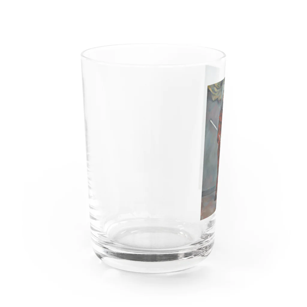 世界美術商店のアルルカン / Harlequin Water Glass :left