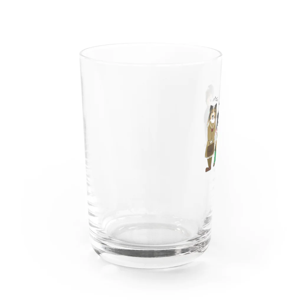 Izc❤︎の優等生オヤブン真面目ギャルキャメルお嬢様バディ Water Glass :left