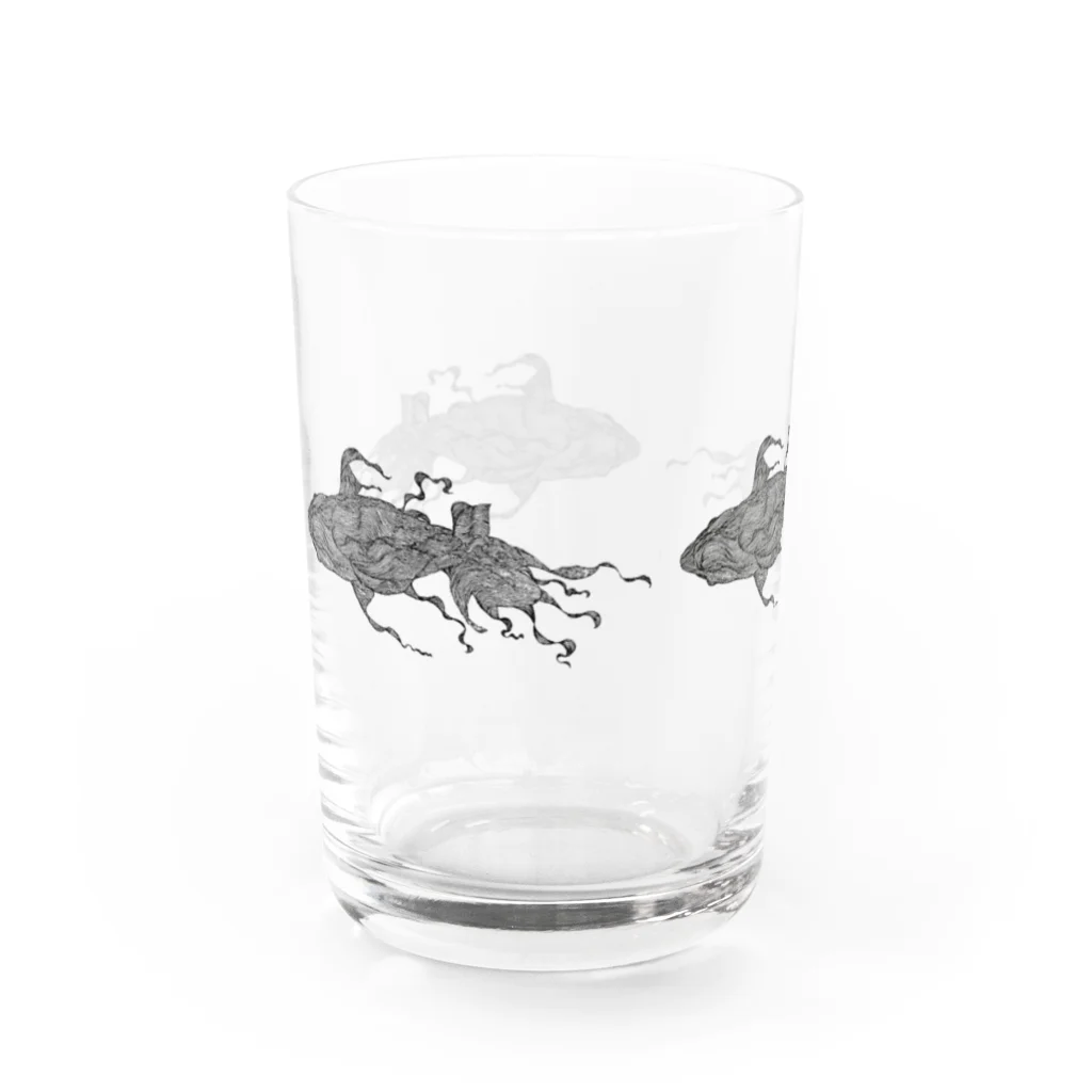 はしの線魚 Water Glass :left
