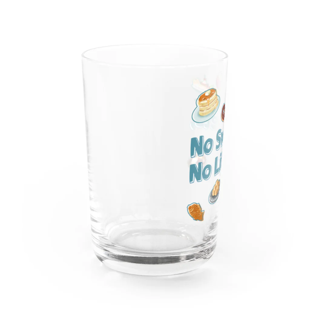 SU-KUのNo Sweets,No Life. Water Glass :left