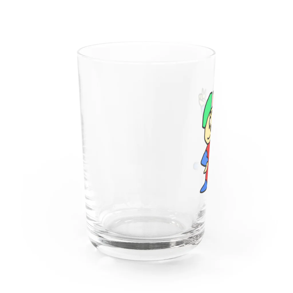 たざ美ちゃんずのマサキマン001byたざ美ちゃん Water Glass :left