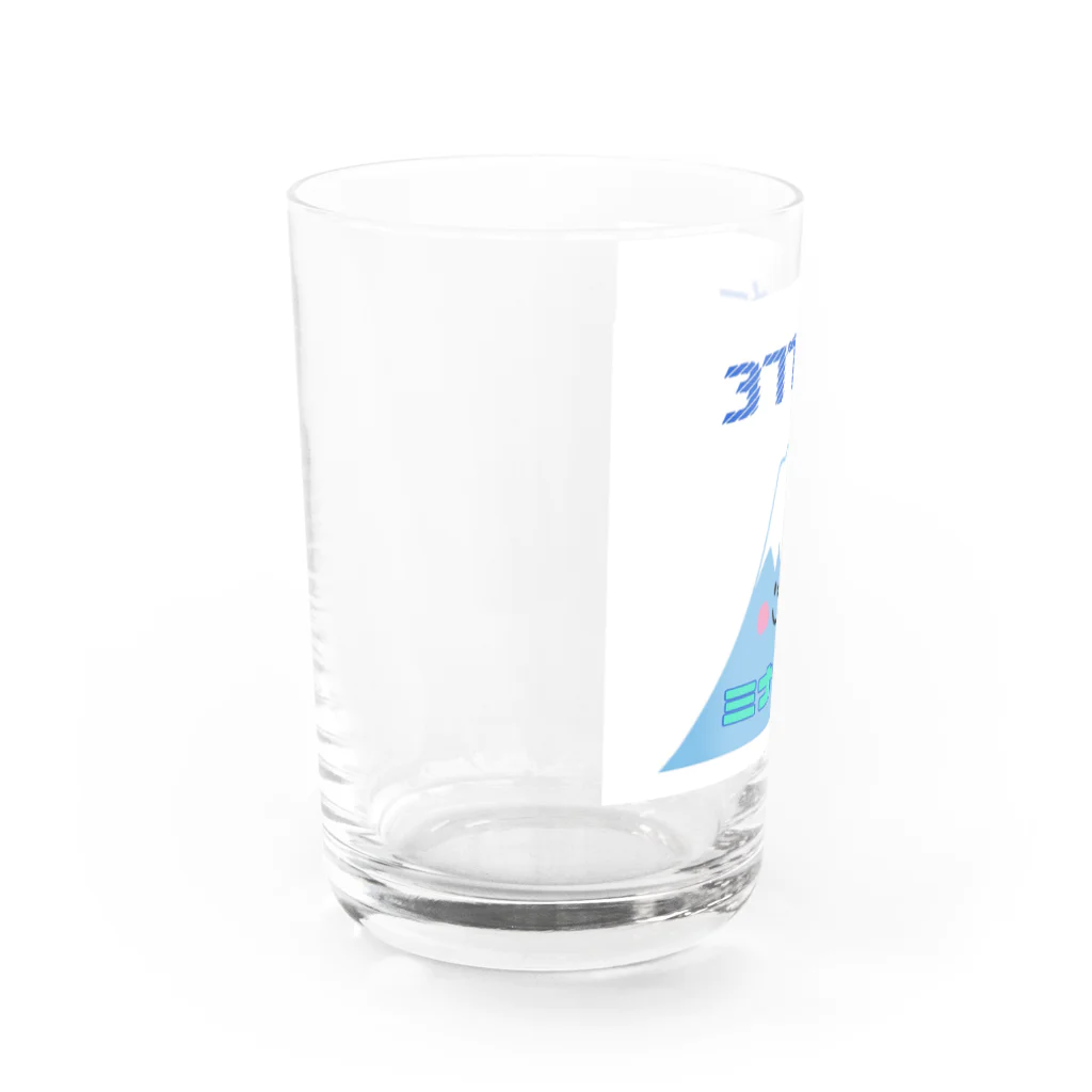 ねぐの富士山 ミナナロ 3776m Water Glass :left