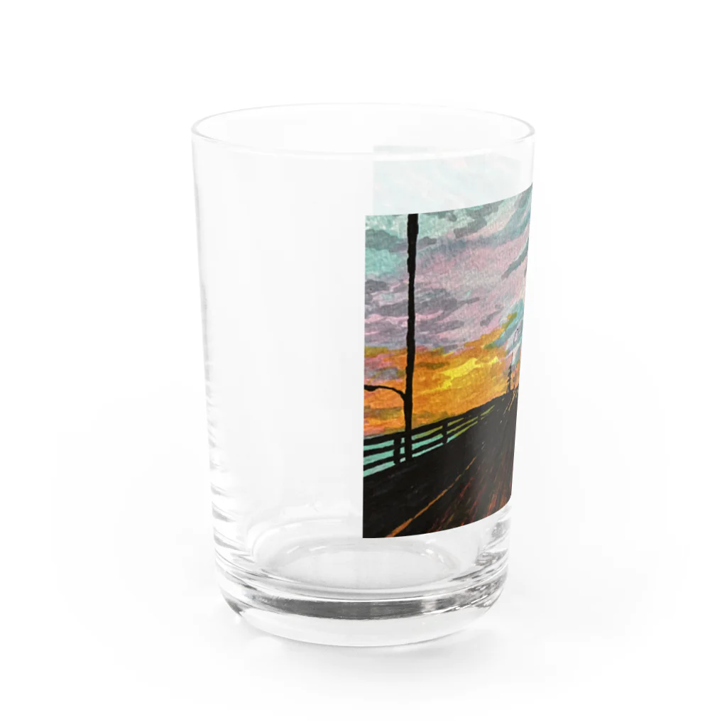 さかなきらいの帰宅 Water Glass :left