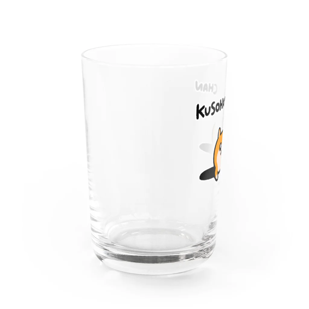 NORICOPOの穴から覗くクソハムちゃん Water Glass :left