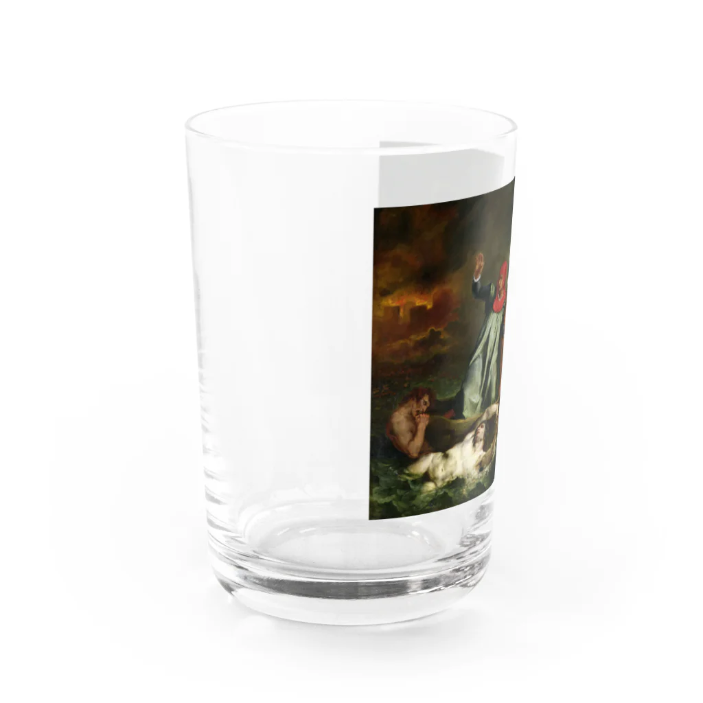 世界美術商店のダンテの小舟 / The Barque of Dante Water Glass :left