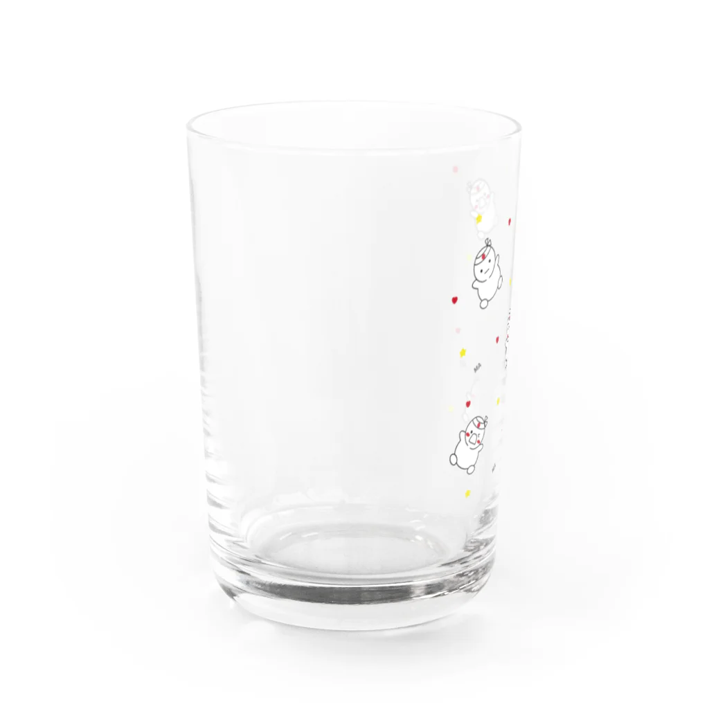 まやす星人の気まぐれしょっぷのわちゃわちゃまやす Water Glass :left