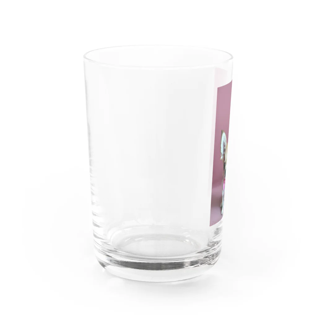 ryuonji87のかわいいチーくん Water Glass :left