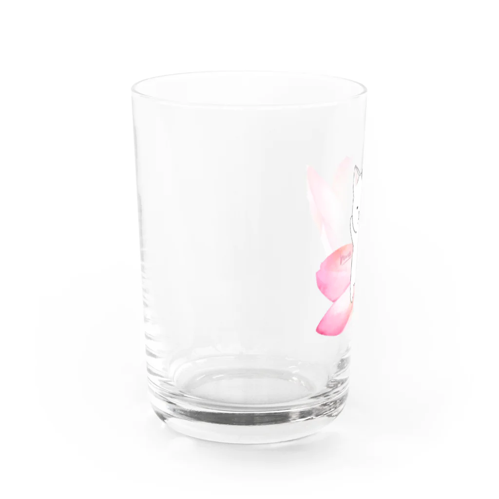 まるまろにゃんずのまるまろにゃんず Water Glass :left