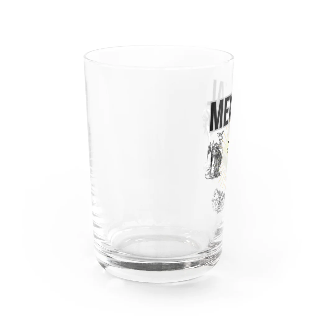 ㌍のるつぼのとうふめんたる Water Glass :left