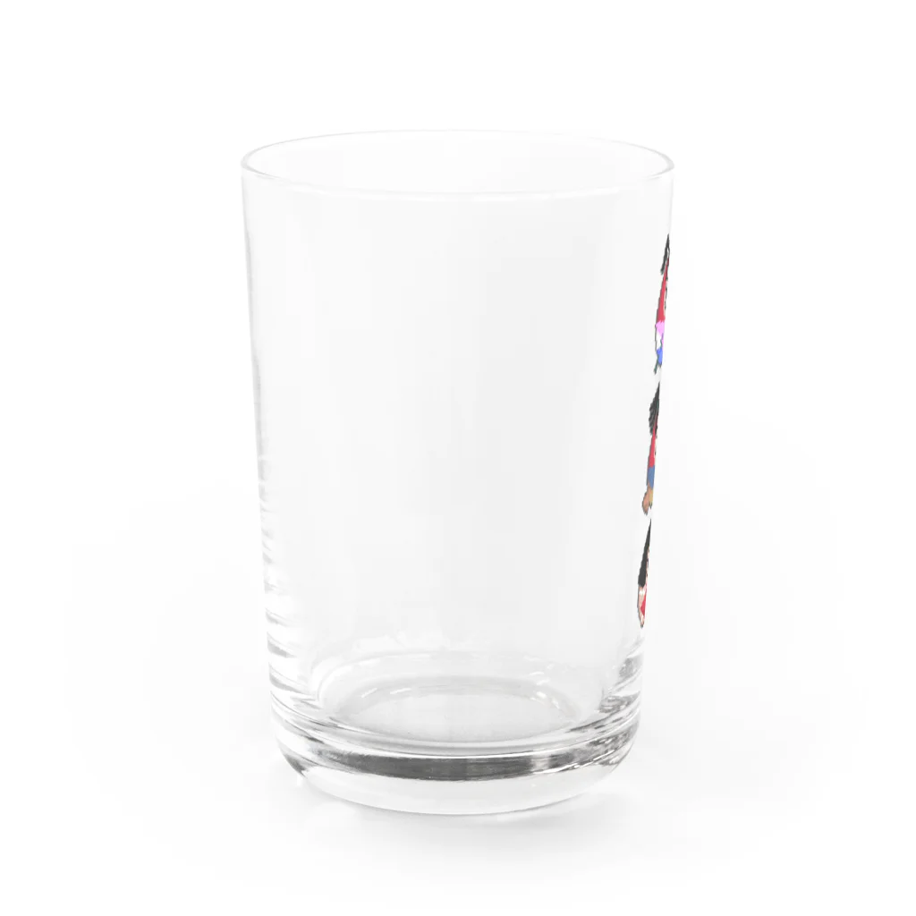 DARUMA_LANDのサンタロDaruma Water Glass :left